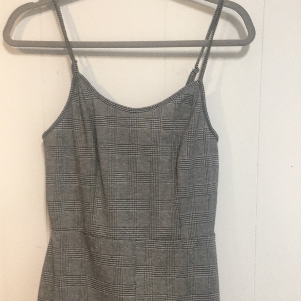 Plaid Jumpsuit